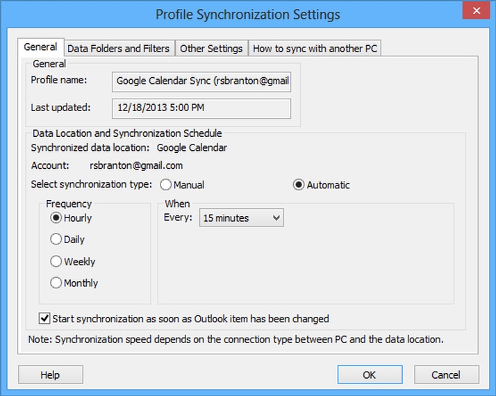 How to sync outlook with google calendar